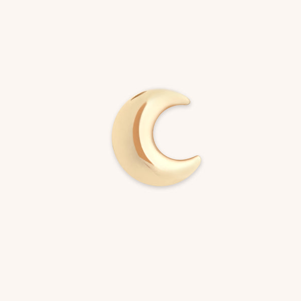 A&M Junior Collection - Moon Click Charm in 9k Gold - Click Charm - Astrid &amp; Miyu
