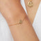 18k Gold Plated Jewellery - Aries Zodiac Bracelet in Gold - Zodiac - Astrid &amp; Miyu