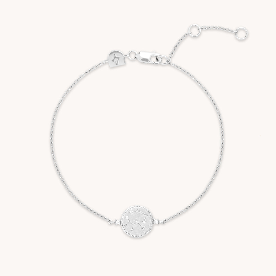 Bracelets - Sagittarius Zodiac Bracelet in Silver - Zodiac - Astrid & Miyu
