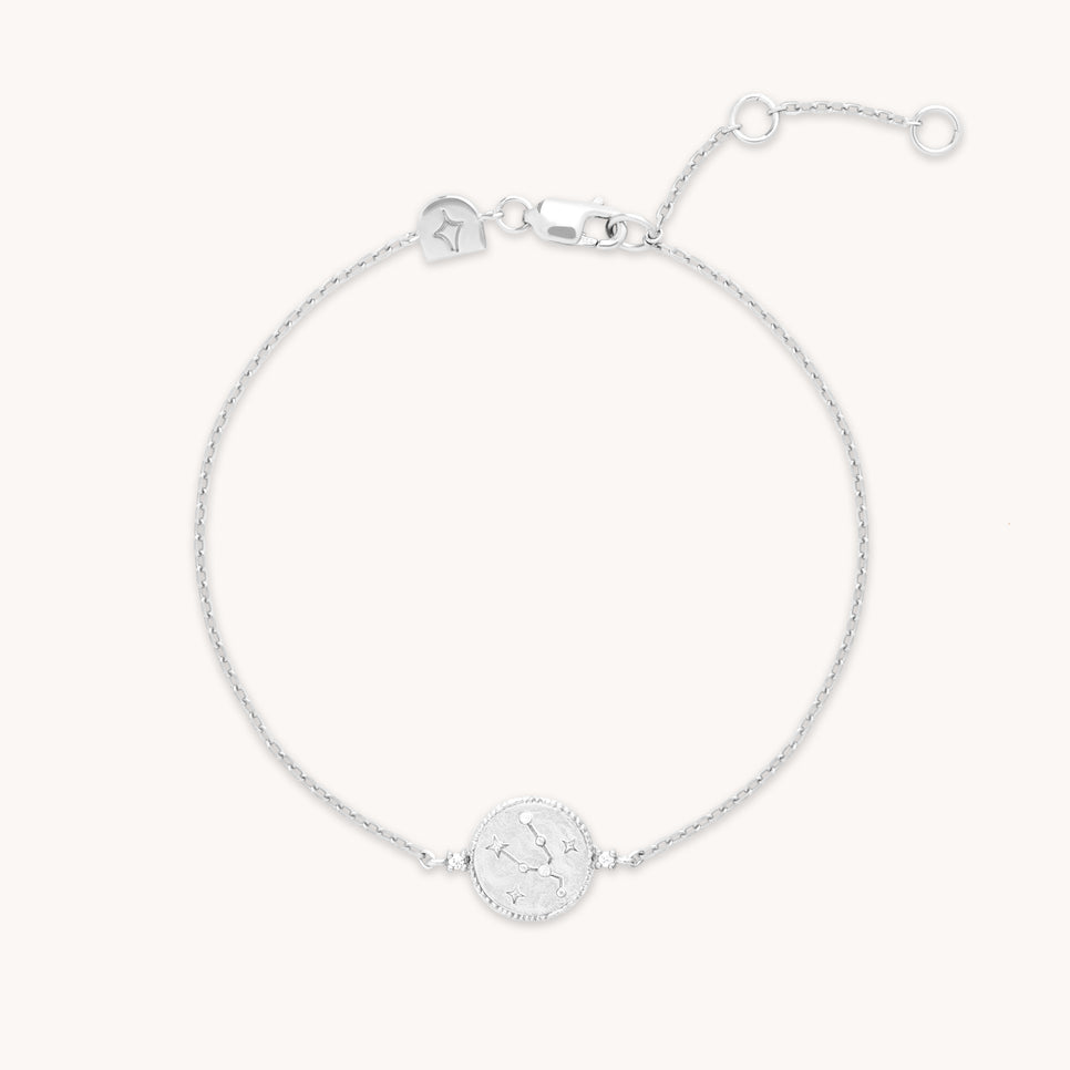 Bracelets - Taurus Zodiac Bracelet in Silver - Zodiac - Astrid &amp; Miyu