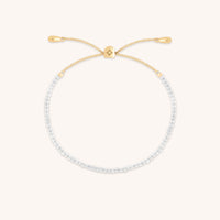 Topaz April Beaded Bracelet in Solid Gold-Astrid &amp; Miyu