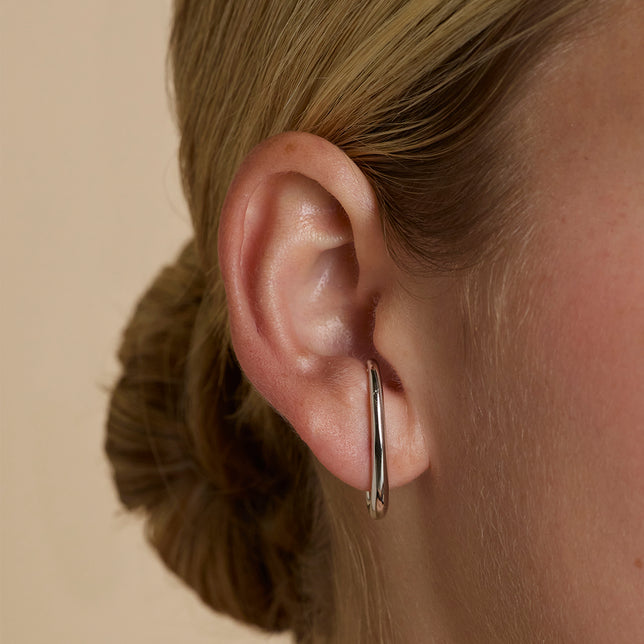 Orbit Dome Stud in Silver-Astrid &amp; Miyu