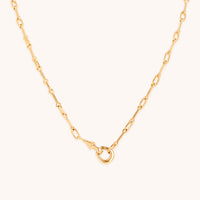 Hardware Chain Necklace in Gold-Astrid & Miyu